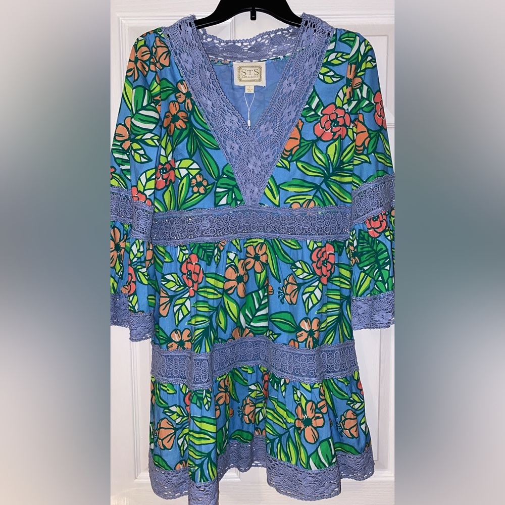 Sail to Sable Blue Dress